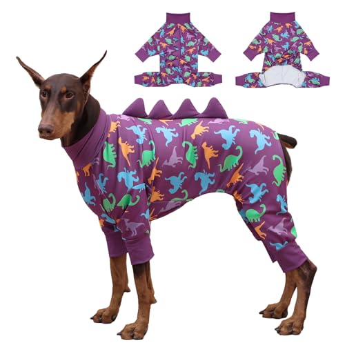 UNIPUP U-COSP03L Hunde-Pyjama für große Hunde, Einteiler für große Hunde, Kleidung für große Hunde, kein Ausfallen, kein Lecken, nach Operationen, Genesung, weicher Stoff, dehnbarer Hunde-Pyjama UNIPUP U-COSP03L Hunde-Pyjama für große Hunde, Einteiler für große Hunde, Kleidung für große Hunde, kein Ausfallen, kein Lecken, nach Operationen, Genesung, weicher Stoff, dehnbarer Hunde-Pyjama von UNIPUP