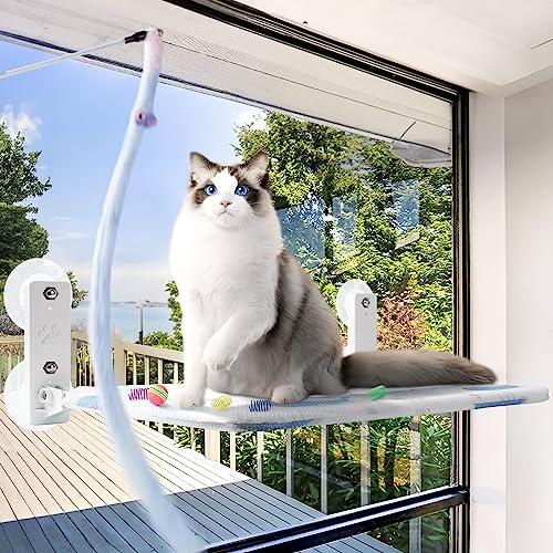 4pc Katze Fenster Barsch Saugnapf, PVC verdickt Saugnapf Ersatz für Katze Fenster Barsch Bett Sitz Zubehör, Haustier-Zubehör (4) von UNOSEKS