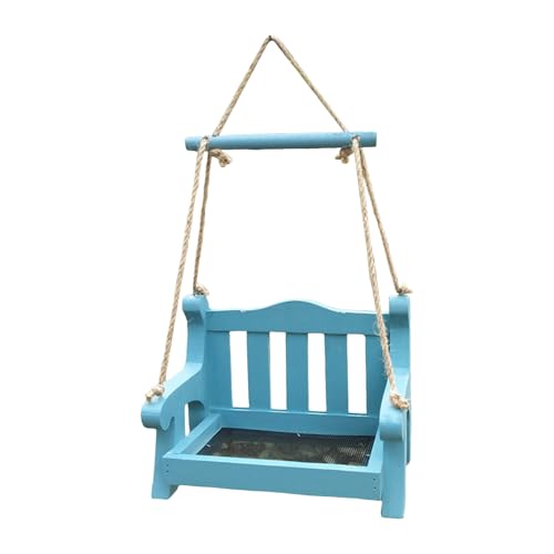 Hängende Futterspender für Haustiere, Retro-Bänke, Form, Schaukel, Vogel, einzigartiger Vogel für draußen, Wildvögel, Balkone, Haustier-Futterspender Hängende Futterspender für Haustiere, Retro-Bänke, Form, Schaukel, Vogel, einzigartiger Vogel für draußen, Wildvögel, Balkone, Haustier-Futterspender von UNTERING