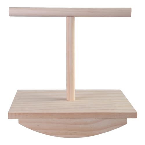 Spielständer für Papageien aus Massivholz, für Vögel, Spielplätze, Papageien, Turnhalle für Tischplatten oder Käfige, Spielzeugständer Spielständer für Papageien aus Massivholz, für Vögel, Spielplätze, Papageien, Turnhalle für Tischplatten oder Käfige, Spielzeugständer von UNTERING