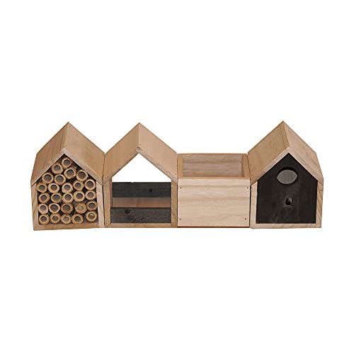 Insektenhotel 4 Fach Holz von UNUS