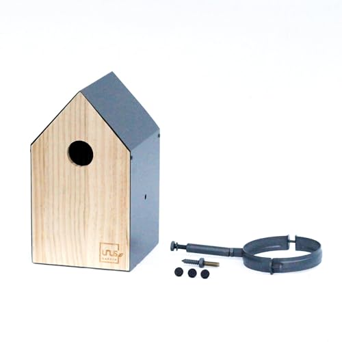 UNUS Vogelhaus Nisthaus Vogelhäuschen Nistkasten Fütterungsstation Holz Metall Befestigung unten oder seitlich mit Dachrinnenbefestigung weiß UNUS Vogelhaus Nisthaus Vogelhäuschen Nistkasten Fütterungsstation Holz Metall Befestigung unten oder seitlich mit Dachrinnenbefestigung weiß von UNUS