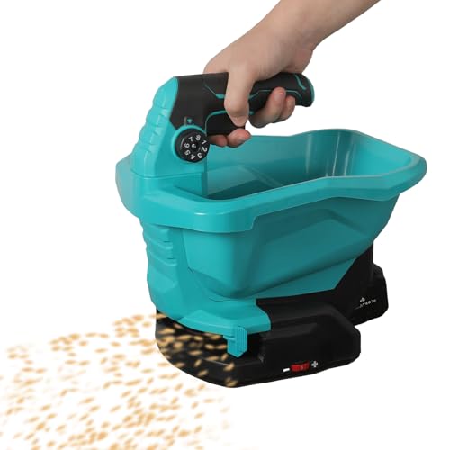 Akku Düngerstreuer für Makita Akku 18V,Universal Streuer, 3,3 L, 6-stufige Drehzahlregulierung,8-stufige Streumengenregulierung, Akku-Handstreuer für Dünger, Samen,Erde oder Salz nutzbar,Ohne Akku (A) Akku Düngerstreuer für Makita Akku 18V,Universal Streuer, 3,3 L, 6-stufige Drehzahlregulierung,8-stufige Streumengenregulierung, Akku-Handstreuer für Dünger, Samen,Erde oder Salz nutzbar,Ohne Akku (A) von UOEONR