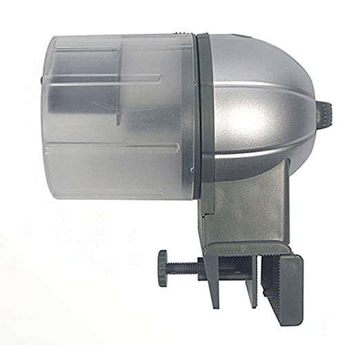 Fischfutterspender Automatischer Aquarium Fischfutterspender Fischfutterspender Zylinder Fischfuttermaschine Fischfutter Timer Futterspender für Urlaub Wochenende Urlaub von UOHUFIDABFD