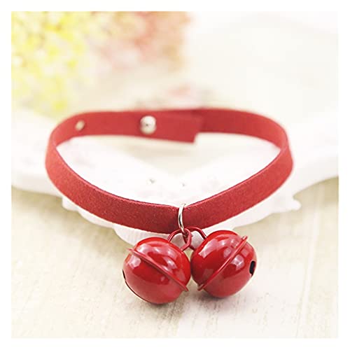 Katzenhalsband, handgefertigt, für Welpen, Kätzchen, Teddy, Chihuahua, Halsband, Scharlachrot groß Katzenhalsband, handgefertigt, für Welpen, Kätzchen, Teddy, Chihuahua, Halsband, Scharlachrot groß von UOHUFIDABFD