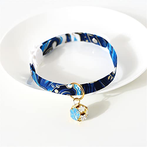 Katzenhalsband mit hohlen Glöckchen, niedlicher Stil, kleine Katzen-Halskette, verstellbar, Sicherheit, Welpen, Kätzchen, Haustiere, Kaninchen, Fliege Katzenhalsband mit hohlen Glöckchen, niedlicher Stil, kleine Katzen-Halskette, verstellbar, Sicherheit, Welpen, Kätzchen, Haustiere, Kaninchen, Fliege von UOHUFIDABFD