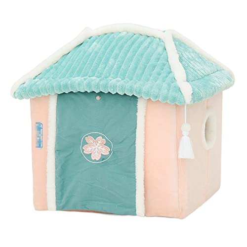 Katzenstreu Winter Warm All Seasons Universal Katzenhaus Abnehmbar und Waschbar Katzenbett Haustierbedarf Geschlossenes Katzenhaus Villa Katzenstreu Winter Warm All Seasons Universal Katzenhaus Abnehmbar und Waschbar Katzenbett Haustierbedarf Geschlossenes Katzenhaus Villa von UOHUFIDABFD