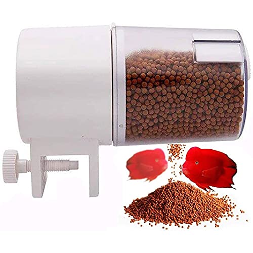 fish feeder automatische fischzufuhr aquarium tank timer auto feeder Suitable for granulated flakes and other fish foods Timer Feeder for Vacation and Weekend von UOHUFIDABFD