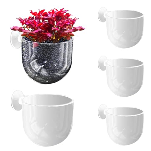 UOIENRT 5 x Kunststoff-Wassergras-Töpfe, Wasserpflanzentöpfe, Pflanzenhalter für Aquariumpflanzen von UOIENRT
