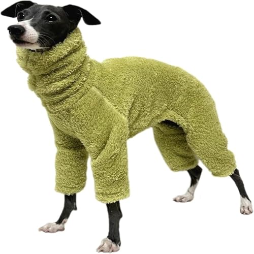 UOSIA Fleece Jumpsuit Full Body Coat Mit Beinen - Weiche Warme Pyjamas Für Den Winter - Italienische Greyhound Kleidung Für Kleine Mittlere Große Hunde UOSIA Fleece Jumpsuit Full Body Coat Mit Beinen - Weiche Warme Pyjamas Für Den Winter - Italienische Greyhound Kleidung Für Kleine Mittlere Große Hunde von UOSIA