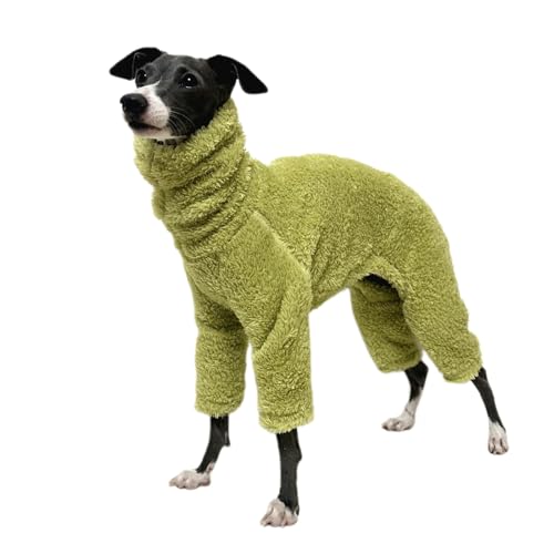 UOSIA Fleece-Overall für Hunde, Ganzkörpermantel mit Beinen, Weicher Warmer Schlafanzug, Winterkleidung für Italienische Windhunde, für Kleine, Mittelgroße und Große Hunde UOSIA Fleece-Overall für Hunde, Ganzkörpermantel mit Beinen, Weicher Warmer Schlafanzug, Winterkleidung für Italienische Windhunde, für Kleine, Mittelgroße und Große Hunde von UOSIA
