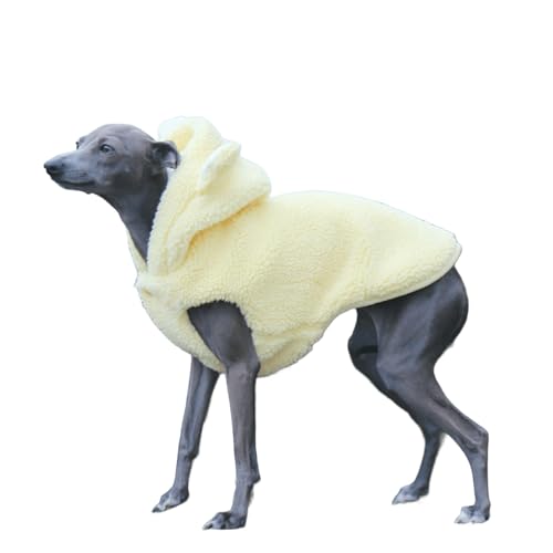 UOSIA Greyhound Gemütliche Fleece Pullover Whippet Winter Warm Hoodie Weste Mittelgroße Große Hund Pyjamas Mit Niedlichen Ohr Fluffige Weiche Pyjamas Für Greyhound Whippet UOSIA Greyhound Gemütliche Fleece Pullover Whippet Winter Warm Hoodie Weste Mittelgroße Große Hund Pyjamas Mit Niedlichen Ohr Fluffige Weiche Pyjamas Für Greyhound Whippet von UOSIA