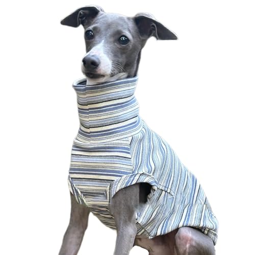 UOSIA Greyhound Kleidung - Hund Basic Shirts Weiche Baumwolle Streifen Tank Top T-Shirts Ärmellose Hundeweste Für Whippet Puppy UOSIA Greyhound Kleidung - Hund Basic Shirts Weiche Baumwolle Streifen Tank Top T-Shirts Ärmellose Hundeweste Für Whippet Puppy von UOSIA