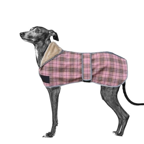 UOSIA Greyhound Winter Hund Mantel Mit Leine Loch Warme Plaid Winddichte Reflektierende Dicke Whippet Hund Fleece Jacke Kaltes Wetter Haustier Weste Mantel Kleidung Für Mittlere Große Hunde UOSIA Greyhound Winter Hund Mantel Mit Leine Loch Warme Plaid Winddichte Reflektierende Dicke Whippet Hund Fleece Jacke Kaltes Wetter Haustier Weste Mantel Kleidung Für Mittlere Große Hunde von UOSIA