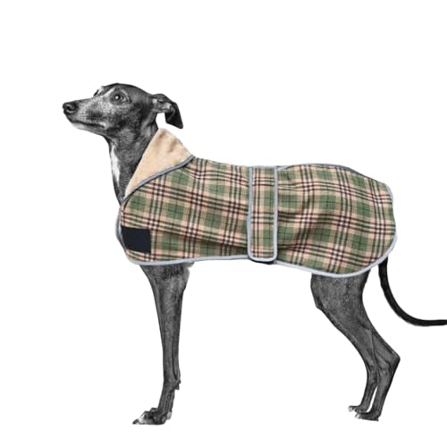 UOSIA Greyhound Winter Hund Mantel Mit Leine Loch Warme Plaid Winddichte Reflektierende Dicke Whippet Hund Fleece Jacke Kaltes Wetter Haustier Weste Mantel Kleidung Für Mittlere Große Hunde UOSIA Greyhound Winter Hund Mantel Mit Leine Loch Warme Plaid Winddichte Reflektierende Dicke Whippet Hund Fleece Jacke Kaltes Wetter Haustier Weste Mantel Kleidung Für Mittlere Große Hunde von UOSIA