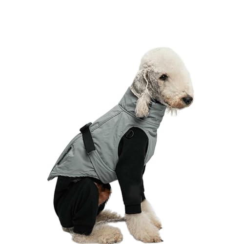 UOSIA Greyhound Winter Mantel Verstellbarer Schildkröte Hals Fleece Futter Whippet Warm Mantel Mit Reflektierenden Streifen wasserdichte Outdoor Hund Jacke Für Lurcher Salukis UOSIA Greyhound Winter Mantel Verstellbarer Schildkröte Hals Fleece Futter Whippet Warm Mantel Mit Reflektierenden Streifen wasserdichte Outdoor Hund Jacke Für Lurcher Salukis von UOSIA