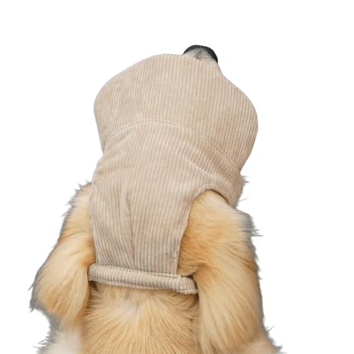 UOSIA Großer Hund Baseball Cap Welpen Katze Sommer Strand Visor Hut Mit Ohrlöcher Mode Verstellbare Sonnenmütze Für Kleine Mittlere Große Hunde Augenschutz von UOSIA