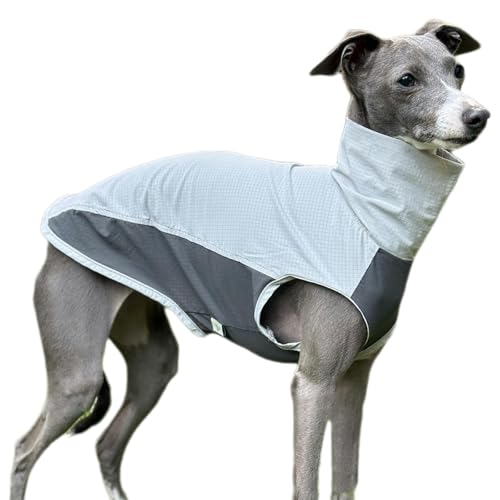 UOSIA Hund T-Shirt Leichtgewicht Atmungsaktive Kühlweste, Schnell Trockene Sommerkleidung Für Italienische Greyhound Whippets Hunde UOSIA Hund T-Shirt Leichtgewicht Atmungsaktive Kühlweste, Schnell Trockene Sommerkleidung Für Italienische Greyhound Whippets Hunde von UOSIA