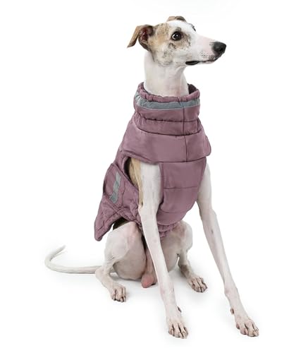 UOSIA Hund Winter Fleece Mantel Jacke Winddichte wasserdichte Italienische Greyhound Mantel Verstellbare Schildkröte Hals Daunenjacke Für Mittlere Große Whippet Hunde UOSIA Hund Winter Fleece Mantel Jacke Winddichte wasserdichte Italienische Greyhound Mantel Verstellbare Schildkröte Hals Daunenjacke Für Mittlere Große Whippet Hunde von UOSIA