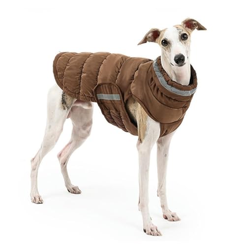 UOSIA Hund Winter Fleece Mantel Jacke Winddichte wasserdichte Italienische Greyhound Mantel Verstellbare Schildkröte Hals Daunenjacke Für Mittlere Große Whippet Hunde UOSIA Hund Winter Fleece Mantel Jacke Winddichte wasserdichte Italienische Greyhound Mantel Verstellbare Schildkröte Hals Daunenjacke Für Mittlere Große Whippet Hunde von UOSIA