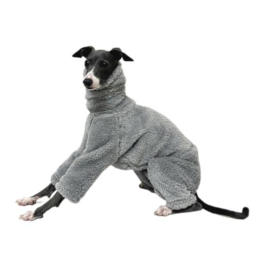 UOSIA Hund Wintermantel Weicher Fleece Pullover Pyjamas Haustier Warm Kaltes Wetter Jacke Vollkörper Hund Schildkröte Hals Pullover Für Italienischen Greyhound Whippet UOSIA Hund Wintermantel Weicher Fleece Pullover Pyjamas Haustier Warm Kaltes Wetter Jacke Vollkörper Hund Schildkröte Hals Pullover Für Italienischen Greyhound Whippet von UOSIA