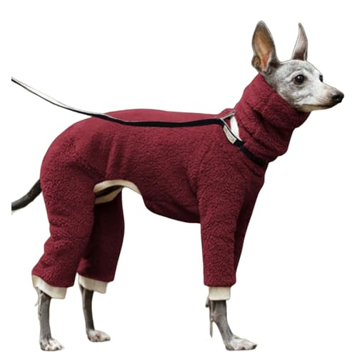 UOSIA Hund Wintermantel Weicher Pullover Hund Pyjamas Vierbeinen Schildkröte Hals Dickes Fleece Warme Greyhound Pullover Winddichte Mäntel Für Mittlere Große Hunde UOSIA Hund Wintermantel Weicher Pullover Hund Pyjamas Vierbeinen Schildkröte Hals Dickes Fleece Warme Greyhound Pullover Winddichte Mäntel Für Mittlere Große Hunde von UOSIA
