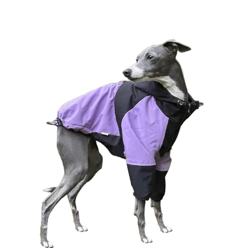 UOSIA Hund Zip Up Mantel Winddichte Fleece Jacke Für Italien Greyhound Leichtes Wasserdichtes Weiches Hooded Sweatshirt Für Mittlere Hunde UOSIA Hund Zip Up Mantel Winddichte Fleece Jacke Für Italien Greyhound Leichtes Wasserdichtes Weiches Hooded Sweatshirt Für Mittlere Hunde von UOSIA