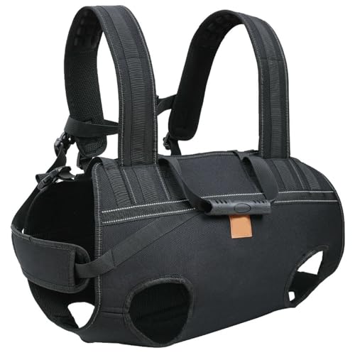 UOSIA Hunde Liftgurt Rucksackträger Für Große Hunde Multifunktional Ganzkörperhund -Tragen -Schlinge Mit Tragbarem Welpen Bequemer Transportbeutel UOSIA Hunde Liftgurt Rucksackträger Für Große Hunde Multifunktional Ganzkörperhund -Tragen -Schlinge Mit Tragbarem Welpen Bequemer Transportbeutel von UOSIA