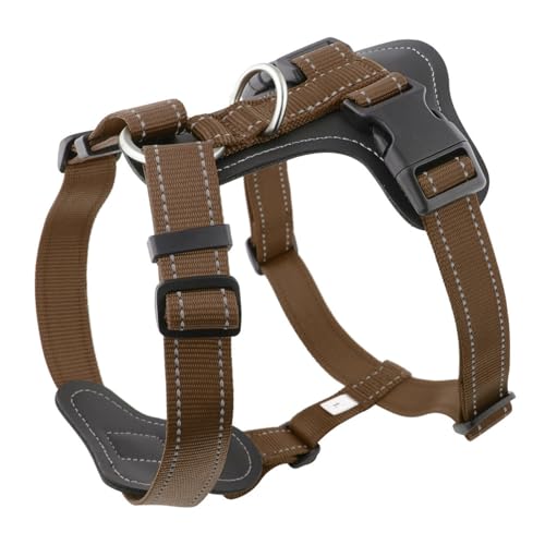 UOSIA Hundegerät Für Große Hunde Verstellbar Reflektierend Keine Pull Pet Weste Mit Schnallen Und 2 Leine Clips Bequemes Nylon Hundegerät Für Mittlere, Große Hunde UOSIA Hundegerät Für Große Hunde Verstellbar Reflektierend Keine Pull Pet Weste Mit Schnallen Und 2 Leine Clips Bequemes Nylon Hundegerät Für Mittlere, Große Hunde von UOSIA