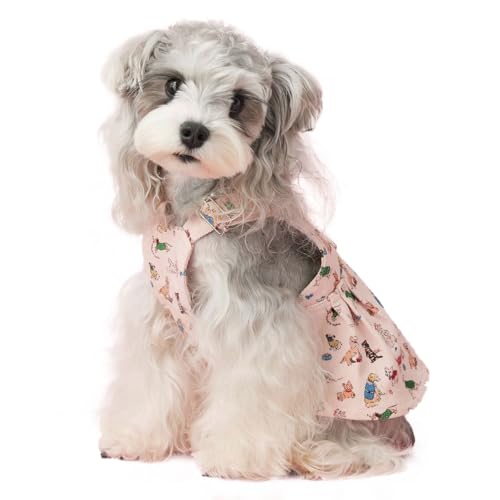 UOSIA Hundekleid für kleine Hunde, Mädchen, Denim-Hundekleid, Chihuahua, Yorkies, Hündin, Kleidung mit D-Ring, modisch, verstellbare Haustier-Hosenträgerröcke UOSIA Hundekleid für kleine Hunde, Mädchen, Denim-Hundekleid, Chihuahua, Yorkies, Hündin, Kleidung mit D-Ring, modisch, verstellbare Haustier-Hosenträgerröcke von UOSIA