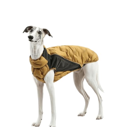 UOSIA Italienische Windhund-Daunenjacke Modischer Rollkragenpullover Warmer Whippet-Wintermantel mit Leinenöffnung Pullover-Schneeanzug Daunenweste UOSIA Italienische Windhund-Daunenjacke Modischer Rollkragenpullover Warmer Whippet-Wintermantel mit Leinenöffnung Pullover-Schneeanzug Daunenweste von UOSIA