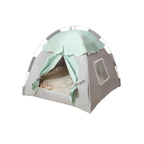 UOSIA Katze Prinzessin Bett Zelt Haus Für Indoor Schnelle Montage Und Demontage, Tragbares Haustier Zelt, Für Katzen, Kleine Hunde UOSIA Katze Prinzessin Bett Zelt Haus Für Indoor Schnelle Montage Und Demontage, Tragbares Haustier Zelt, Für Katzen, Kleine Hunde von UOSIA