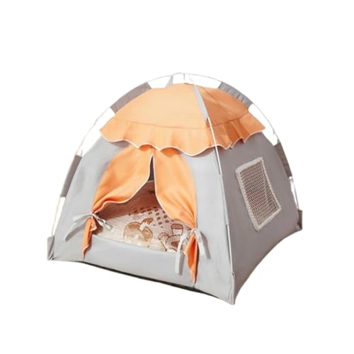 UOSIA Katze Prinzessin Bett Zelt Haus Für Indoor Schnelle Montage Und Demontage, Tragbares Haustier Zelt, Für Katzen, Kleine Hunde UOSIA Katze Prinzessin Bett Zelt Haus Für Indoor Schnelle Montage Und Demontage, Tragbares Haustier Zelt, Für Katzen, Kleine Hunde von UOSIA