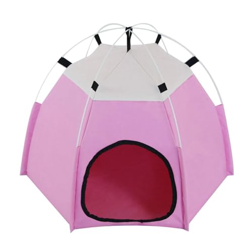 UOSIA Katze Zelt Haus Pop-up-Höhle Bett für Indoor-Katzen und kleine Hunde, Portable Katze Haus Hundehaus für kleine Hunde UOSIA Katze Zelt Haus Pop-up-Höhle Bett für Indoor-Katzen und kleine Hunde, Portable Katze Haus Hundehaus für kleine Hunde von UOSIA