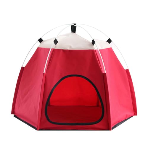 UOSIA Katze Zelt Haus Pop-up-Höhle Bett für Indoor-Katzen und kleine Hunde, Portable Katze Haus Hundehaus für kleine Hunde UOSIA Katze Zelt Haus Pop-up-Höhle Bett für Indoor-Katzen und kleine Hunde, Portable Katze Haus Hundehaus für kleine Hunde von UOSIA