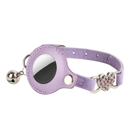 UOSIA Katzenhalsband Mit Lufttaghalter, Leicht Und Komfortabel, Mit Herzförmigem Strass Und Bell Für Boy Girl Cats Kätzchen, 0,4 Zoll Breite UOSIA Katzenhalsband Mit Lufttaghalter, Leicht Und Komfortabel, Mit Herzförmigem Strass Und Bell Für Boy Girl Cats Kätzchen, 0,4 Zoll Breite von UOSIA