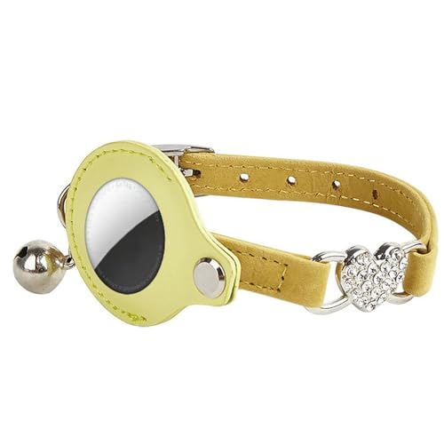 UOSIA Katzenhalsband Mit Lufttaghalter, Leicht Und Komfortabel, Mit Herzförmigem Strass Und Bell Für Boy Girl Cats Kätzchen, 0,4 Zoll Breite UOSIA Katzenhalsband Mit Lufttaghalter, Leicht Und Komfortabel, Mit Herzförmigem Strass Und Bell Für Boy Girl Cats Kätzchen, 0,4 Zoll Breite von UOSIA