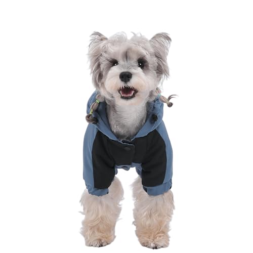 UOSIA Kleiner Hund Wintermantel Mit Kapuze 4 Beine Bedeckt Wasserdicht Winter Schneeanzug Für Hunde Verstellbare Warme Graphenfutter Jacke Für Kleine Hunde, Mittel UOSIA Kleiner Hund Wintermantel Mit Kapuze 4 Beine Bedeckt Wasserdicht Winter Schneeanzug Für Hunde Verstellbare Warme Graphenfutter Jacke Für Kleine Hunde, Mittel von UOSIA