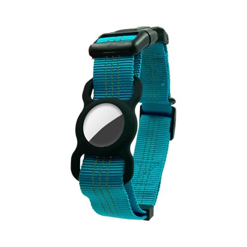 UOSIA Nylon Hundehalsband Mit Halter, Reflektierender Streifen Und Metall D-Ring – Verstellbares Haustier Halsband Für Mittlere Bis Große Hunde von UOSIA