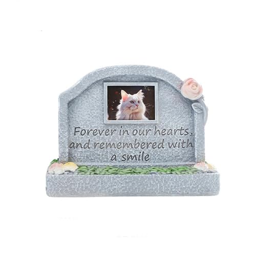 UOSIA Pet Memorial Geschenke Hund Blumentöpfe Gedenkstein Katze Hund Gedenkharz Kunsthandwerk Grabstein für Rasen Garten im Freien Yard UOSIA Pet Memorial Geschenke Hund Blumentöpfe Gedenkstein Katze Hund Gedenkharz Kunsthandwerk Grabstein für Rasen Garten im Freien Yard von UOSIA