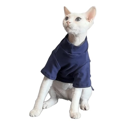 UOSIA Sphynx Haarlose Katzen Shirt Pullover Kätzchen T-Shirts Katze Warmes Unterhemd Solide Haustier Herbst Winter Pyjamas Jumpsuit Für Sphynx, Devon Katze UOSIA Sphynx Haarlose Katzen Shirt Pullover Kätzchen T-Shirts Katze Warmes Unterhemd Solide Haustier Herbst Winter Pyjamas Jumpsuit Für Sphynx, Devon Katze von UOSIA