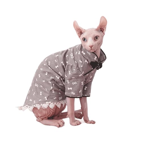 UOSIA Sphynx Katze Shirt Weiche Haarlose Katzen Cheongsam Kleid Frühling Süße Spitze Kleid Für Weibliche Kätzchen Bequeme Stretch Haarlose Katze Kleidung, Devon Kleidung UOSIA Sphynx Katze Shirt Weiche Haarlose Katzen Cheongsam Kleid Frühling Süße Spitze Kleid Für Weibliche Kätzchen Bequeme Stretch Haarlose Katze Kleidung, Devon Kleidung von UOSIA