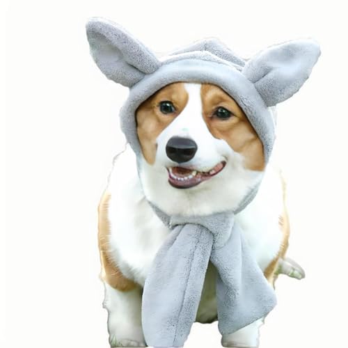 UOSIA Warme Fleece Hund Hut Verstellbar Lustiges Ohr Haustier Hut Niedliche Hals Ohr Wärmer Kapuze Warmer Schal Party Kopfbekleidung Zubehör Für Kleine Mittlere Hunde UOSIA Warme Fleece Hund Hut Verstellbar Lustiges Ohr Haustier Hut Niedliche Hals Ohr Wärmer Kapuze Warmer Schal Party Kopfbekleidung Zubehör Für Kleine Mittlere Hunde von UOSIA