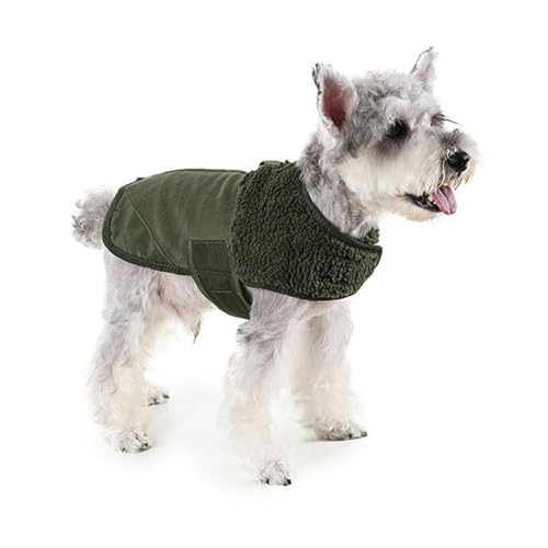 UOSIA Warme Fleece Hunde Mäntel Für Mittlere Hunde Verstellbare Whippet Haustier Winterjacke Mantel Mit Pelzigem Kragen Winddichte UOSIA Warme Fleece Hunde Mäntel Für Mittlere Hunde Verstellbare Whippet Haustier Winterjacke Mantel Mit Pelzigem Kragen Winddichte von UOSIA