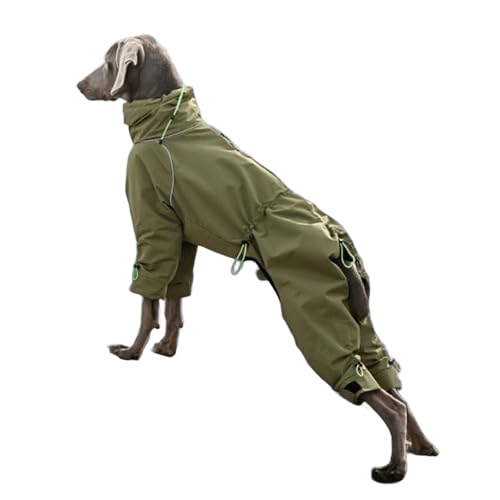 UOSIA Winter Hund Mantel Leichtgewicht Windschutz Verstellbar 4-Beine Schildkröte Hals Wasserdicht Italienischer Greyhound Mantel Reflektierende Outdoor Fleece Jacke Für Mittlere, Große Hunde UOSIA Winter Hund Mantel Leichtgewicht Windschutz Verstellbar 4-Beine Schildkröte Hals Wasserdicht Italienischer Greyhound Mantel Reflektierende Outdoor Fleece Jacke Für Mittlere, Große Hunde von UOSIA