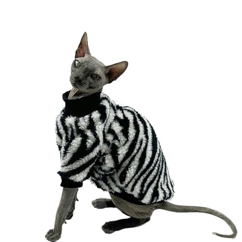 UOSIA Winter Warme Sphynx Katzen Kleidung Leopard Schildkröte Hals Fleece Haarlose Katze Pullover Mit Ärmeln Weiche Haustier Kleidung Pyjamas Für Kätzchen UOSIA Winter Warme Sphynx Katzen Kleidung Leopard Schildkröte Hals Fleece Haarlose Katze Pullover Mit Ärmeln Weiche Haustier Kleidung Pyjamas Für Kätzchen von UOSIA