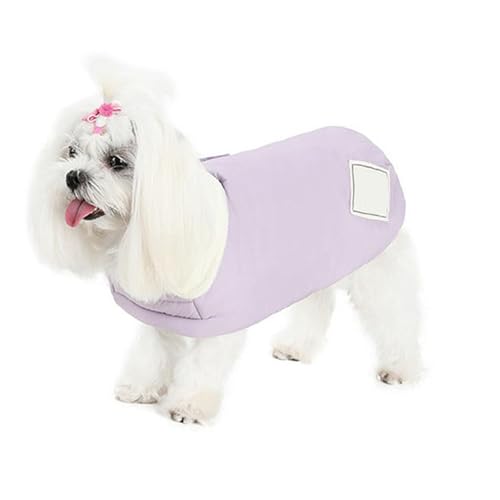 UOSIA wasserdichte Hund Wintermantel Fleece Gefüttert Winddichte Italienische Greyhound Whippet Jacke Mit Verstellbaren Gürteln & Hals, Warme Kalte Wetter Oberbekleidung Für Mittlere Hunde von UOSIA