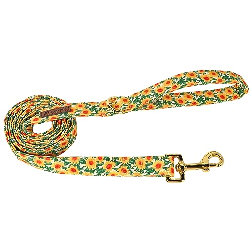 UP URARA PUP Herbst-Hundeleine, Sonnenblumen-Halsband, robust, langlebig, Hawaii-Baumwolle, Trainingsleine für kleine, mittelgroße und große Hunde, Blatt-Sonnenblume UP URARA PUP Herbst-Hundeleine, Sonnenblumen-Halsband, robust, langlebig, Hawaii-Baumwolle, Trainingsleine für kleine, mittelgroße und große Hunde, Blatt-Sonnenblume von UP URARA PUP