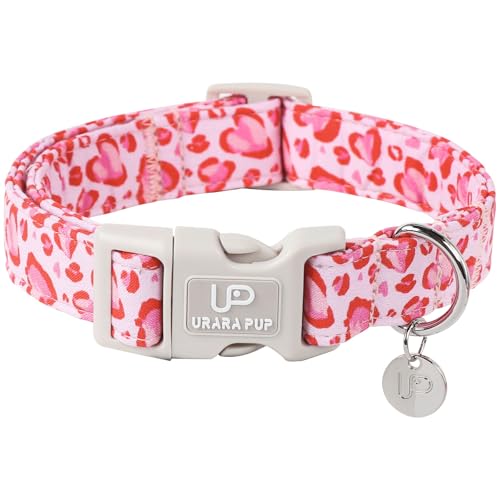 UP URARA PUP Valentinstag Hundehalsband, Rosa Herz Hundehalsband mit Schnellverschluss, Valentinstagsgeschenk, Haustierhalsband für Welpen, Mädchen, Jungen, Hunde, Hochzeit Hundehalsband UP URARA PUP Valentinstag Hundehalsband, Rosa Herz Hundehalsband mit Schnellverschluss, Valentinstagsgeschenk, Haustierhalsband für Welpen, Mädchen, Jungen, Hunde, Hochzeit Hundehalsband von UP URARA PUP