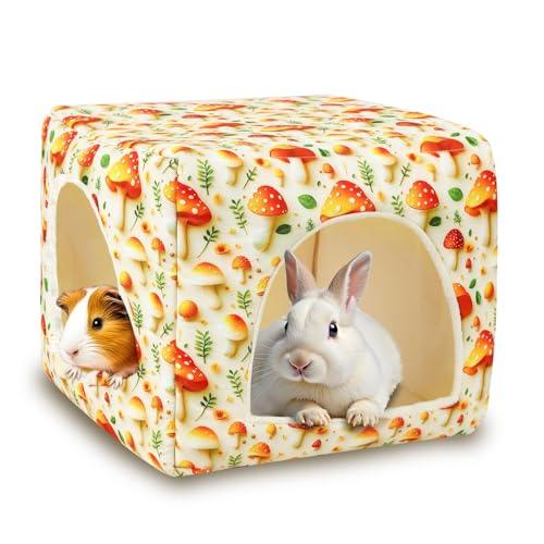 UPINS Hamsterhäuser, Kleintierhaus Tierversteck für Frettchen Meerschweinchen Chinchilla Igel Kaninchen von UPINS